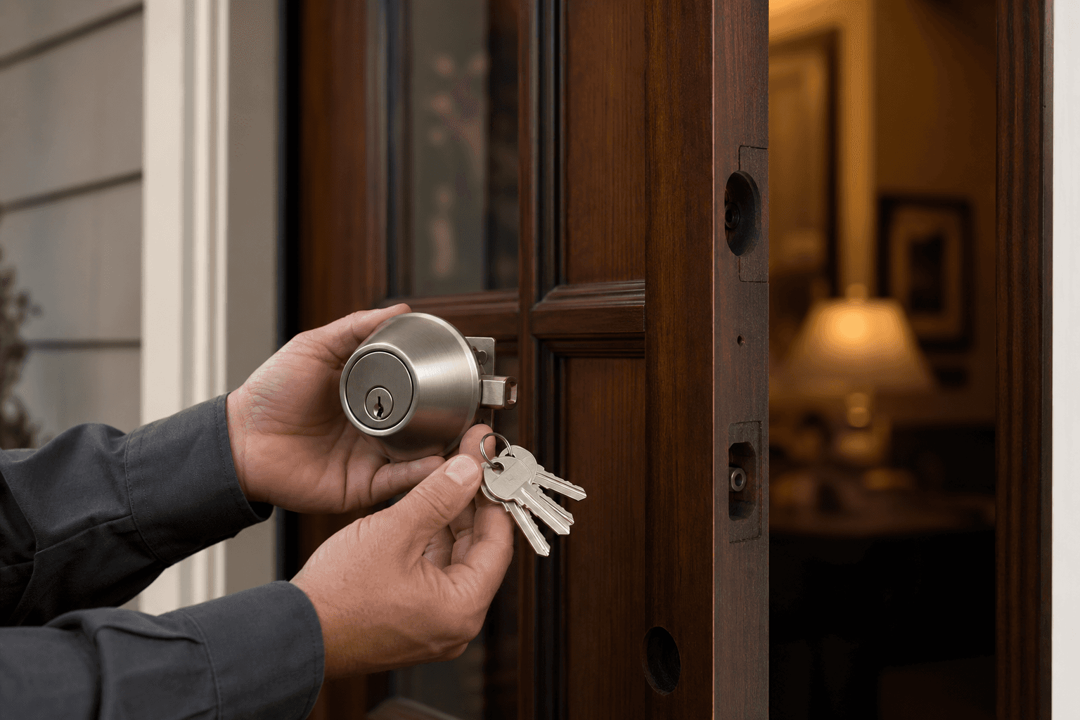 Locked out of your house at 3am? Here's exactly what to do — One & Only Locksmith blog hero image